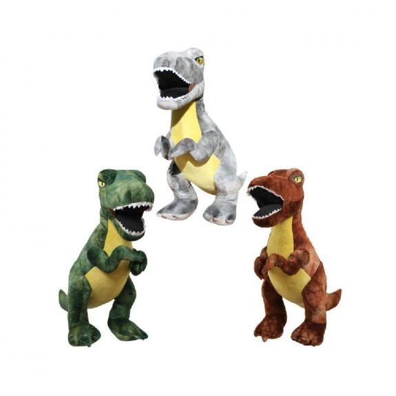 DINOSAURIO PELUCHE 3MODELO 70CM