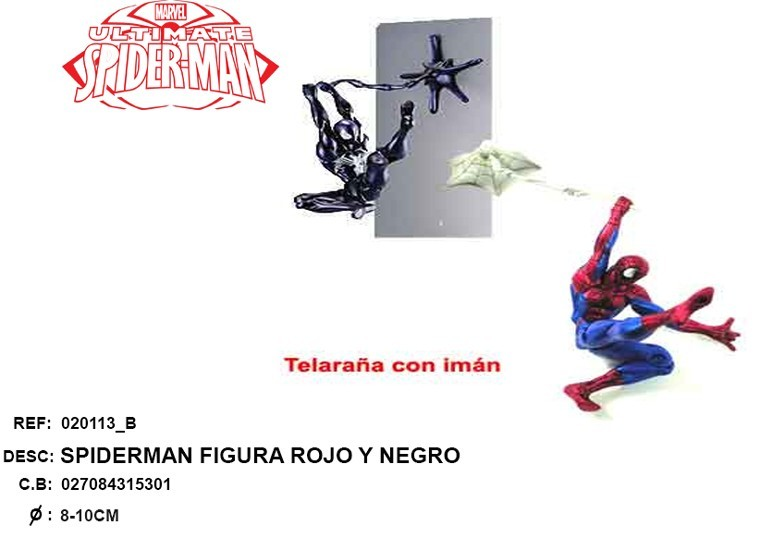 SPIDERMAN ARTICULADO PACK B KAIYODO PACK DE DOS FIGURAS B