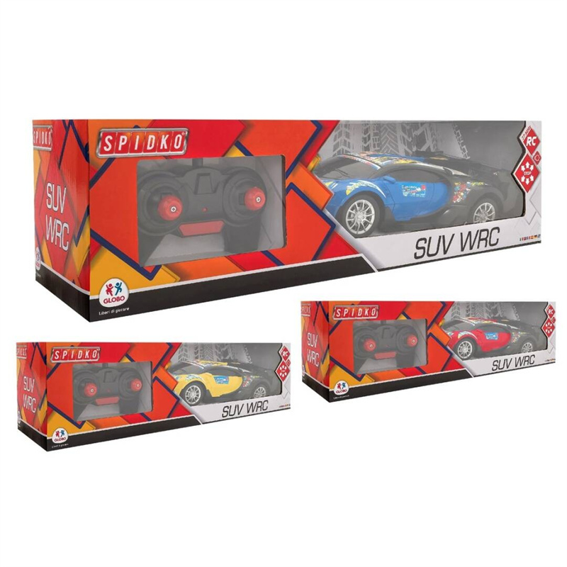 R/C SPORT CAR 7 FUNCIONES C/LUCES ESCALA 1:16 27Mh 48cm x 13,3cm x 14,3cm
